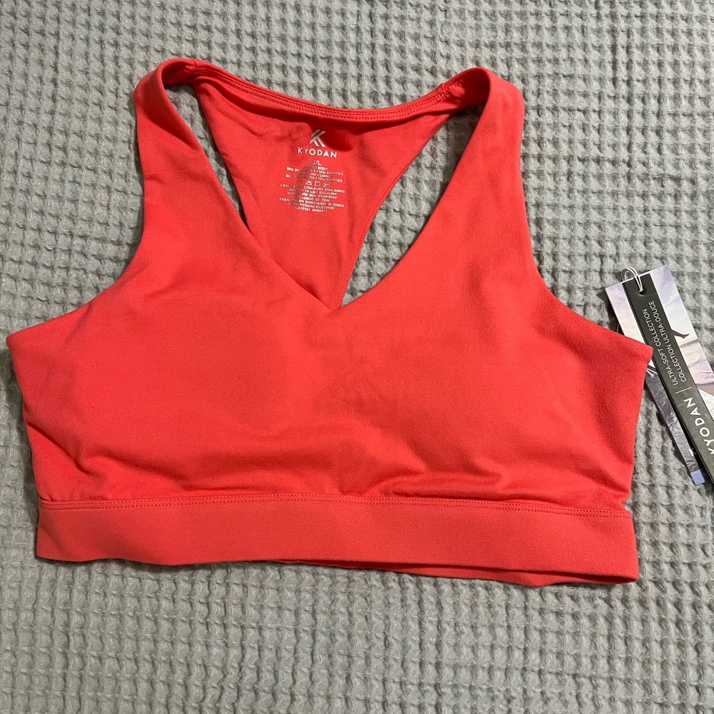 Kyodan Women's Vibrant Red Sports Bra